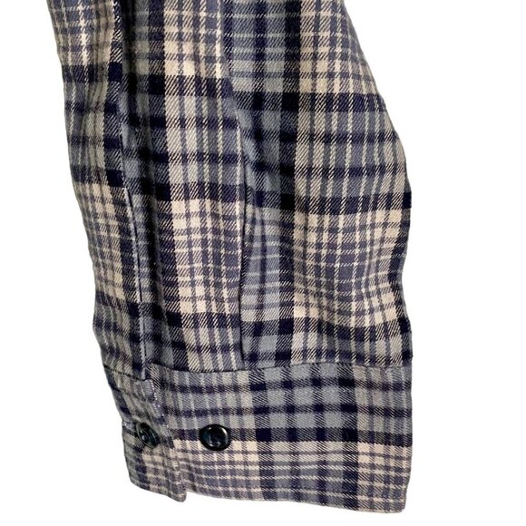 August Max Woman Plaid Long Sleeve Button Up Shirt Size 1X NEW - Picture 6 of 9